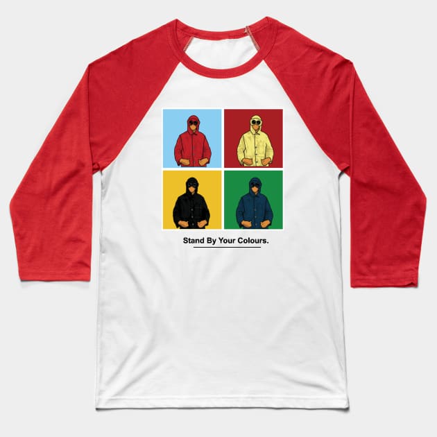 Stand By Your Colours Baseball T-Shirt by haddyhayday